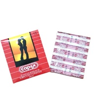 Capsx 003 Smooth Basic Lubricated Condom Kondom Biasa 3pcs (Durex Alternative)