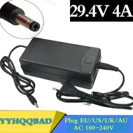 29.4V4A 29.4V 4A Li-ion battery charger for 25.2V 25.9V 7 series lithium li-ion battery pack for e-b