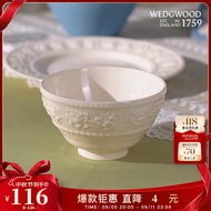 WEDGWOOD欢愉假日11cm饭碗家用陶瓷餐碗单个瓷碗米饭碗面碗陶瓷碗顺丰速达 欢愉假日象牙白11cm饭碗