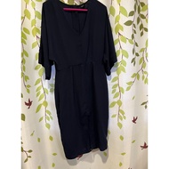 Dark Blue Dress asos size UK 12