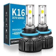 Headlight canbus Car Led Light K16 csp chip 9005 9006 9012 H1 H3 H7 led headlight car H11 led light 