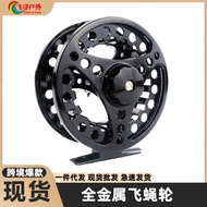 All-Metal Fly Fishing Reel Fly Reel Fishing Reel Front Reel Ice Fishing Reel Large Reel with Vent Al