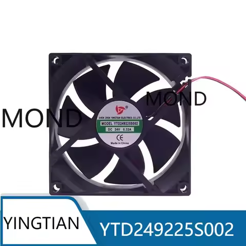 YTD249225S002 YINGTIAN Server Cooling Fan DC 24V 0.32A 9025 9CM High Air Flow Welding Machine Invert