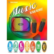 ZQS1337 Wireless Microphone Portable Mic Karaoke Family Party KTV Bluetooth Speaker Karaoke ZQS-1338 Karaoke Mic