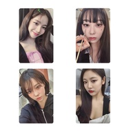 4pcs/set Lightstick Photocards MY WORLD AM K4 Lomo Cards Kpop Postcards Special Collection  On Sale 