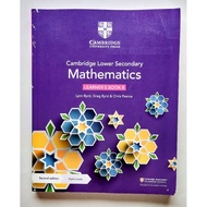 Cambridge Lower Secondary Mathematics Has Defects.