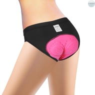 [LIXADA MALL] Women Cycle Underwear 3D Gel Padded Bike Shorts Bicycle Briefs