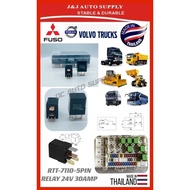 RTT-7110-5PIN J&J HEAVY DUTY 5PIN RELAY 24V 30AMP FOR USE ON: UNIVERSAL TRUCK
