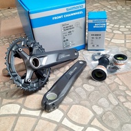 CRANK GIR SHIMANO DEORE M4100 HT2 2X10sp and BB HT2 SM-BB52