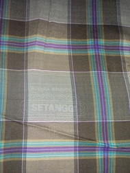 sarung bhs setanggi full sutra 210/2 spunslik second minus lihat poto ada keterangan perhatikan poto