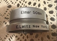 Rare E. Leitz New York Elmar 50mm Lens Hood for USA market