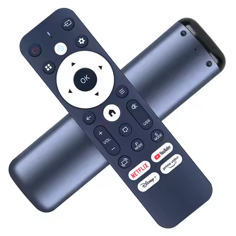 New Voice Remote Control for Salange HY320AA Android 13 Projector YOWHICK DP03-L 4K Outdoor Movie wi