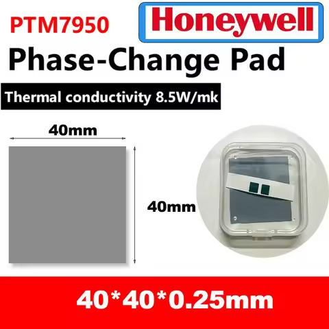 100% Honeywell- PTM7950 0.25mm Thermal Pad 8.5 W/mk Phase Change Silicone Pad Laptop CPU GPU Thermal