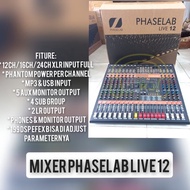 MIXER PHASELAB LIVE 12 mixer audio phaselab live12 12channel