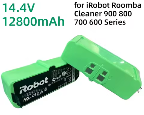 14.4V 12800mAh Li Ion Battery for iRobot Roomba Cleaner 900 800 700 600 Series 960 980 981 965 895 8