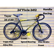 Basikal Fixie / Basikal 24 inch / Fixie Basikal / Budak Basikal / Basikal Kanak Kanak / Fixie / Fixi