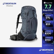 Decathlon Men'S Trekking Backpack 50+10 L 50+10 Liters Model Mt500 Air-Black