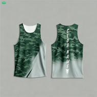 (xinghe88) Customizable Camouflage Gradient Tank Top – Personalized Club Name Print