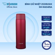 Zojirushi thermos flask SM-NAE48SA-RZ 0,48L (Red), keeps heat for 1 year