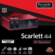 Focusrite Scarlett 4i4 4th Gen / Gen 4 USB Audio Interface / Soundcard