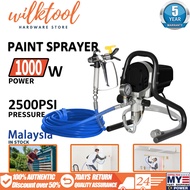 1000W Portable Electric High Pressure Airless Sprayer Latex Wall Roof Paint Spraying Machine Electric Spray Gun 高压喷涂机