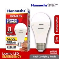 Bohlam Emergency Hannochs / Bohlam Led Emergency Bulb / Lampu Emergency Hannochs