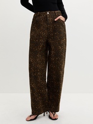 [Pomelo] กางเกงลายเสือดาว / Leopard Print Pants