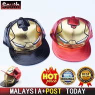 Cartoon Iron Man Hat Children Adult Street Hip Hop Baby Hat Superhero Iron Man Hat Baseball Cap
