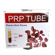 (1Box/50pcs) PRP TUBE Platelet-Rich Plasma 12ML Tubes ACD+Gel+Biotin Separator+Biotin EXP 1/9/2028 (