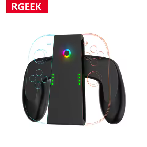 RGEEK for Switch 2 JoyCon Multifunction Controller Type-C Charging Dock Grip Adapter NS Switch2 Joy-