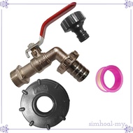 [SimhoabeMY] IBC Tote Replacement Kits Garden Tools and Equipment IBC Water Tank Hose Adapter for Kitchen Tank Faucet