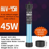 SunSun AUV Series Aquarium Sterilization UV Light (AUV-08B) (AUV-14B) Sterilizer Lamp with Timer & C