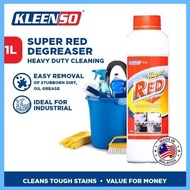 [Ready Stock] Kleenso Engine Degreaser Super Red Car Degreaser 1 Litre