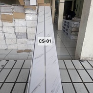 plavon pvc motif marmer panjang 6m perlembar