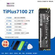 TiPlus7100 1T 2TB Titanium Solid State Drive PCIe4.0 M2 Interface High Speed Computer Hardware Stora