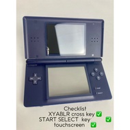 Nintendo DS Lite USG-001 (Enamel Navy ) With Stylus console operation check Startup confirmed Stylus