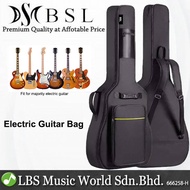 BSL Electric Guitar Bag for All Size Electric Guitar Padded Backpack Soft Case