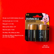 Pin đại size  D  LR20 Alkaline Duracell MN1300 vỉ 2 viên Pin  - VPP Bảo An