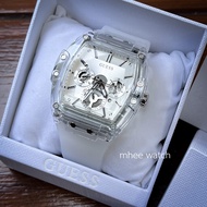 Guess Watch Chronograph RM Style White Jelly Crystal Accented Watch GW02023G1