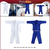 [PETSOLA] Judo Gi Aikido Breathable Costumes Men Women Kids Adults Clothes Tae Kwon Do