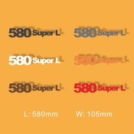 Backhoe Loader Case 580 Super L Loader Lift Sticker. 7 colors chooses. ( free transfer film )