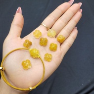 Blonde 4-Leaf Clover Bracelet - Feng Shui TUDO