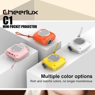 Cheerlux C1 Mini Pocket Projector HD Projector Light Home Theater