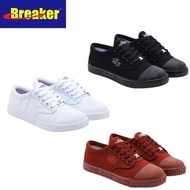 [ORIGINAL BREAKER][SIZE 38-45]Original BREAKER Takraw Shoe Kasut Takraw BREAKER Kasut Sekolah Hitam 
