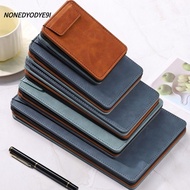 NONEDYODYE9I 1pc File Folder, A4/A5/A6/A7/B5 PU Leather Menu Wine Holder, Durable Suede with Pen Ins