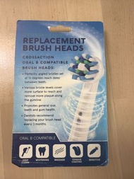 Oral B CrossAction Replacement Brush Heads