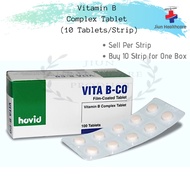 Hovid Vita B-Complex (10 Tablets per Strip)