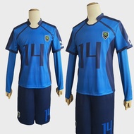 New Blue Lock Anime Cosplay Costume Wig Isagi Bachira Chigiri Nagi Rin Sae Itoshi Kaiser Reo Hiori B