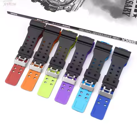 Strap For Casio G-Shock Watch GLS-100/GLS-8900 GA-100/110/120/150/200/300/400/700 GD-100/110/120 G-8