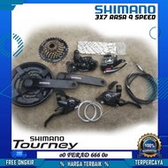 Shimano Tourney 7 Speed 9 Speed Groupset for Seli Minion MTB Bikes